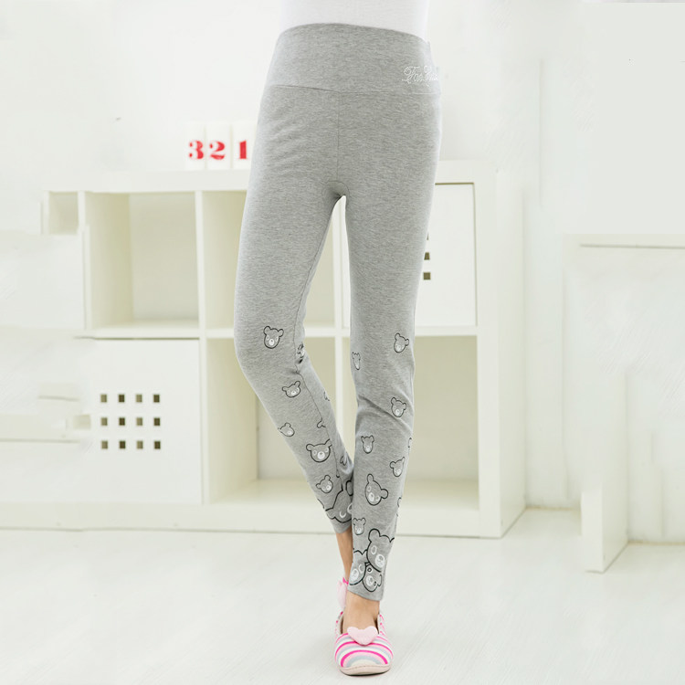 Pantalon collant jeunesse simple en coton - Ref 748656 Image 3