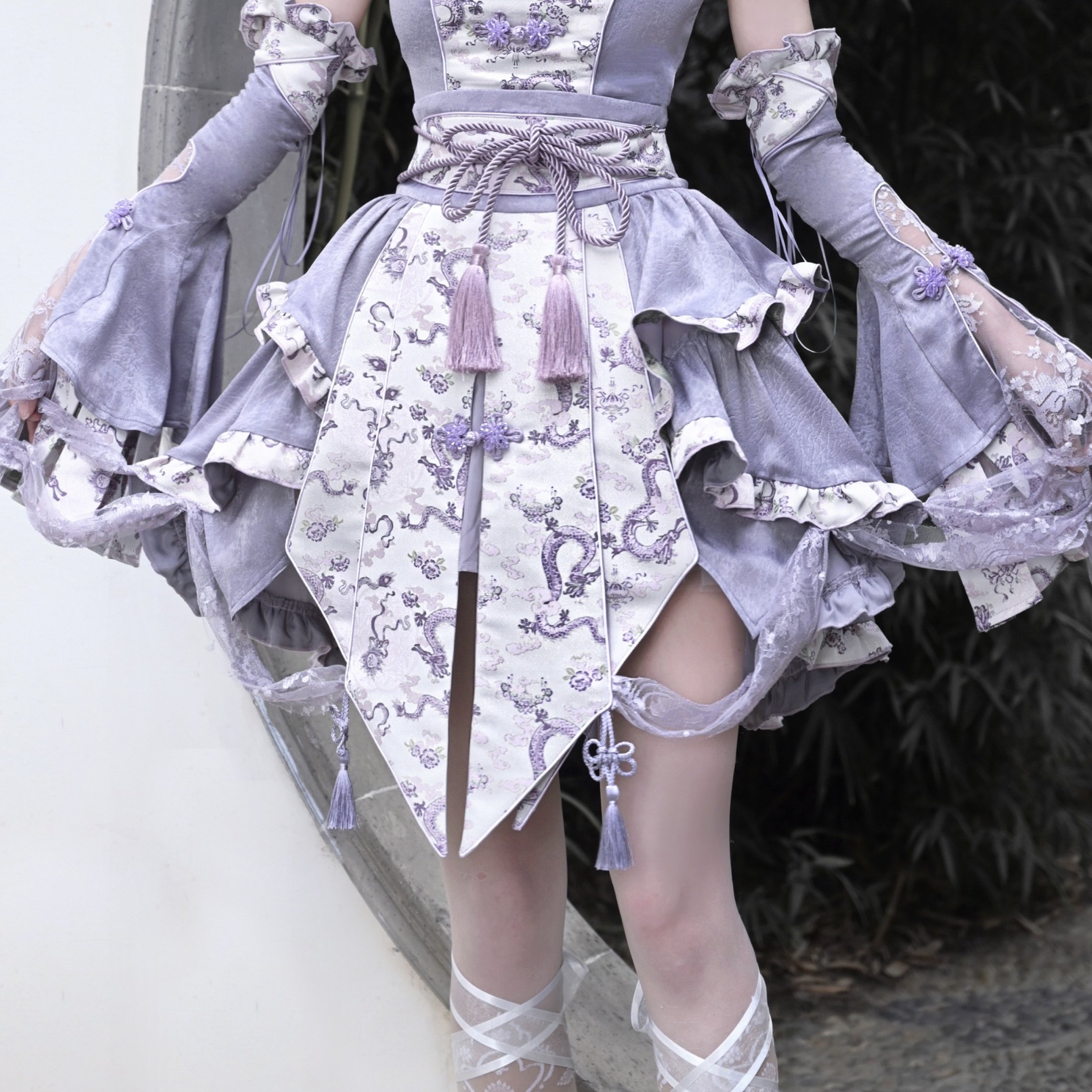 血液供给原创不规则蛋糕半裙