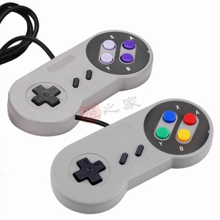 SNES SFC超任USB电脑有线手柄街机小鸡模拟器PC游戏手柄树莓派
