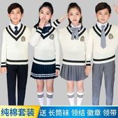 儿童演出服中小学生大合唱团男女诗歌朗诵表演服装 幼儿园园服春秋