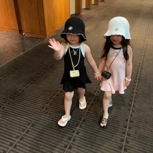 2026新款夏季女童吊带裙纯棉