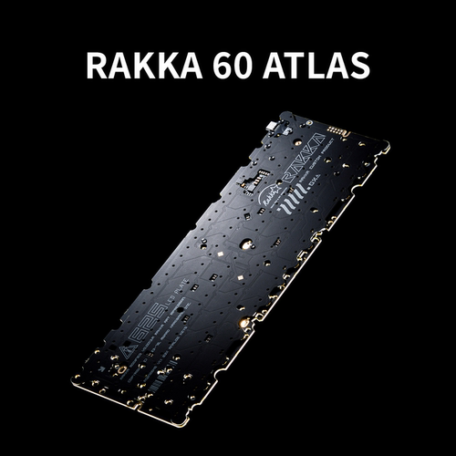 RAKKA 60 ATLAS磁轴PCB莫比乌斯轴RAKKA60V2电竞游戏瓦罗兰特组件