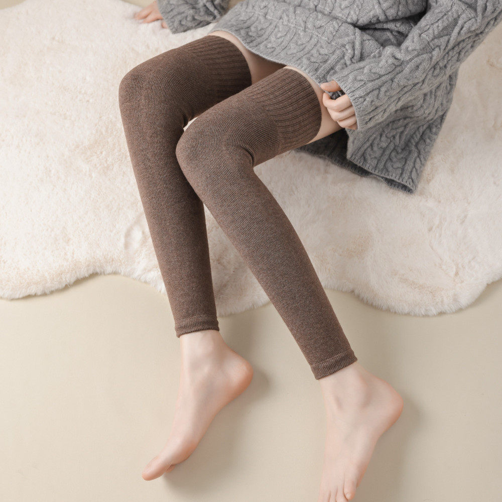 秋冬加厚九分长筒袜套女羊毛护膝盖护腿套保暖毛圈过膝袜高筒大腿,女士内衣/男士内衣/家居服,长筒袜,淘宝优惠券,粉丝福利购,淘宝优惠卷