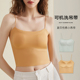 美背吊带背心女夏季 抹胸防走光小胸聚拢带胸垫一体式 内搭裹胸内衣
