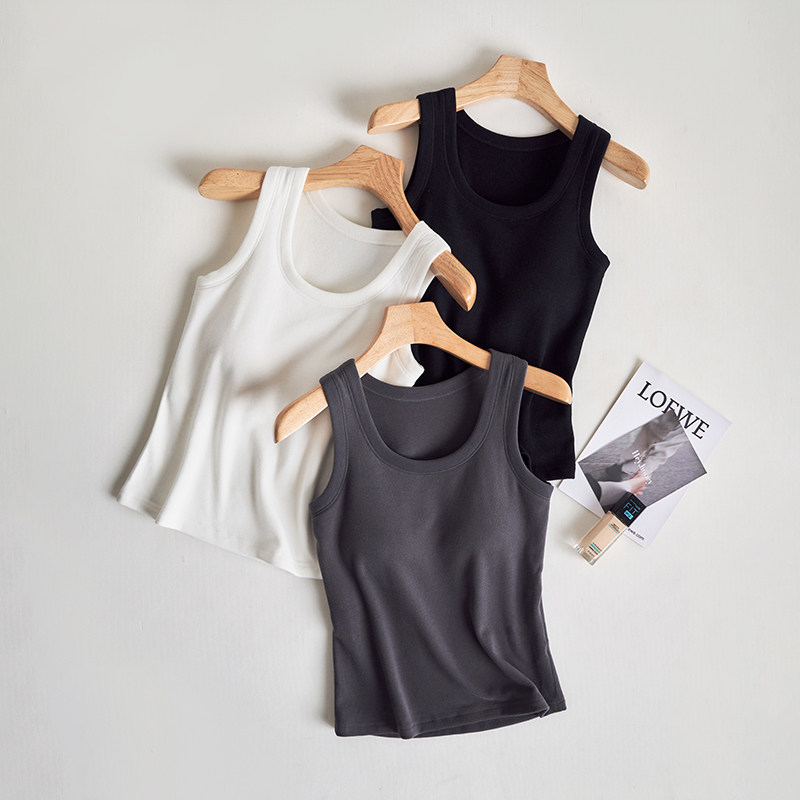 德绒保暖背心女带胸垫一体内衣2024新款秋冬加绒加厚内搭打底内衣,女士内衣/男士内衣/家居服,保暖背心,淘宝优惠券,粉丝福利购,淘宝优惠卷