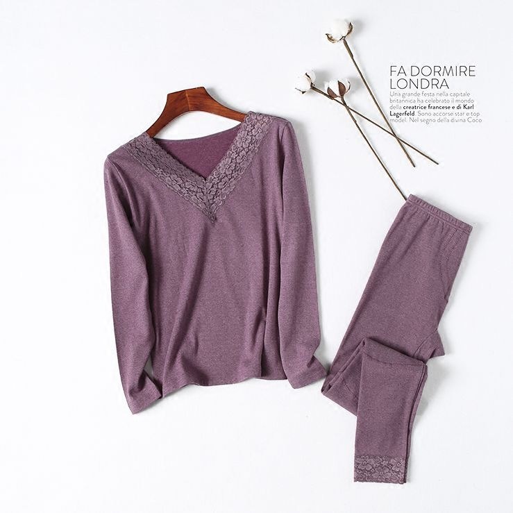 秋季女士FTY贴身棉秋衣秋裤套装腰膝双层打底保暖内衣薄款家居服,女士内衣/男士内衣/家居服,保暖套装,淘宝优惠券,粉丝福利购,淘宝优惠卷