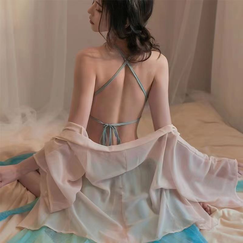 抹胸古风新款诱惑套装肚兜小家