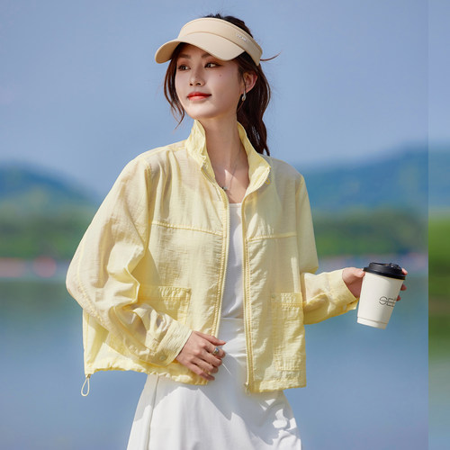 显瘦防晒服透气轻薄时尚外套女潮