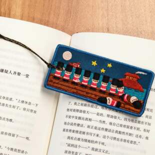 河童雜貨店 阿加莎刺繡書簽 文創 慘案 無人生還 東方快車謀殺案 尼羅河上 滿繡刺繡書簽 波洛 馬普爾 謀殺啟事