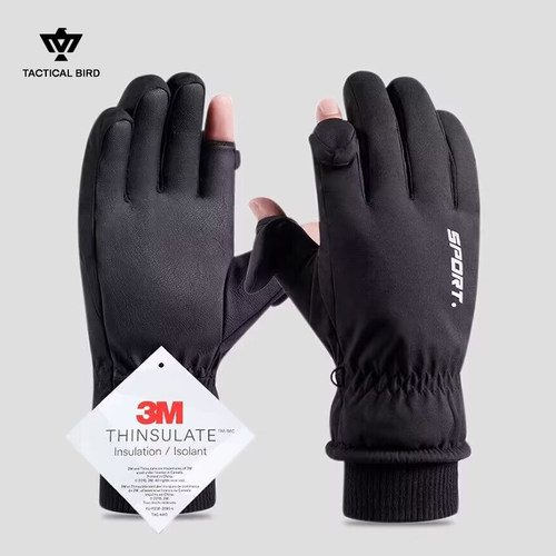 战术(3M)新雪丽棉半指冬季手套