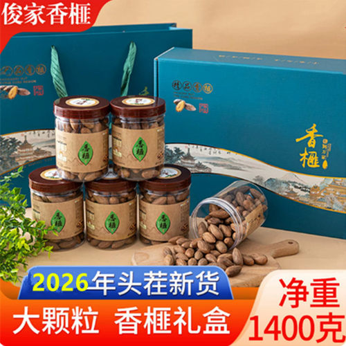 枫桥香榧子新货500克椒盐礼盒装
