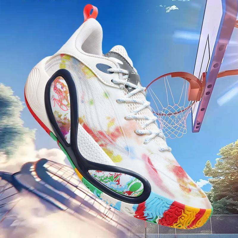 DLO 1拉塞尔一代篮球鞋男轻量透气防滑缓震实战儿童低帮运动鞋子