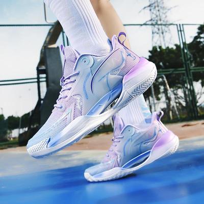 超轻V2篮球鞋男款2025新款儿童夏季透气球鞋学生实战减震运动鞋女