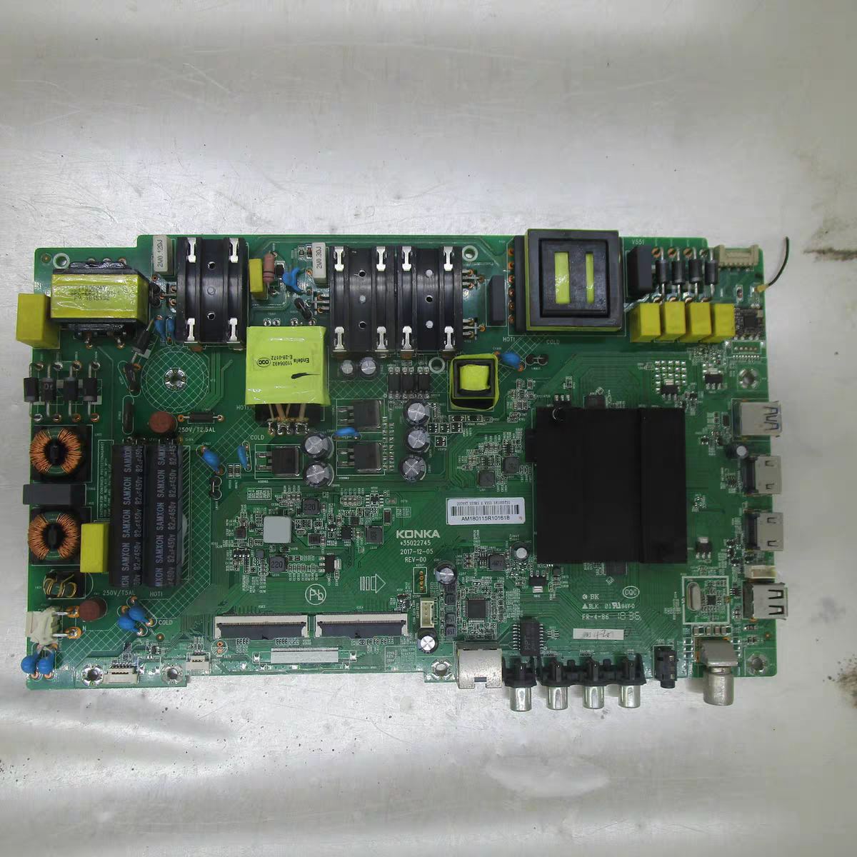 原装康佳LED55D6主板35022745屏72002076YT 2076YT实物拍摄