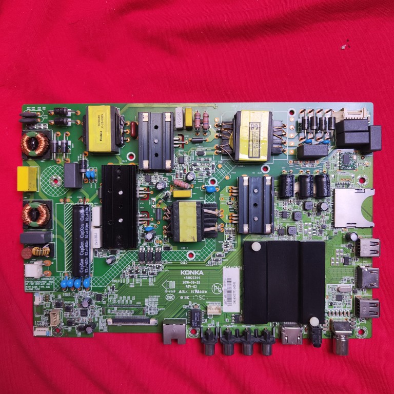 原装 康佳A49U  LED49R610U/49R660U主板35022344配屏1656YT