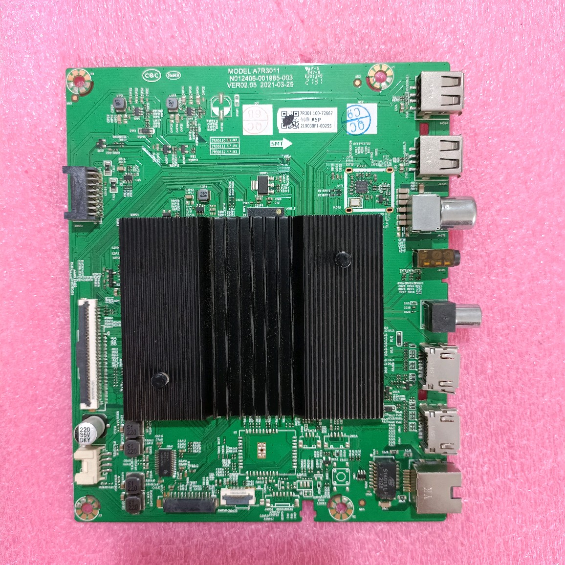 创维65A5 Pro主板A7R3011 N012406-002002-002屏RDL650WY BD0-702