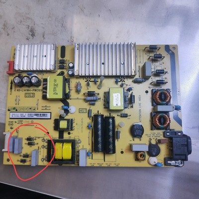 4个管 TCL 65A860U 65P6  65T3电源板40-L141W4-PWC1CG PW220AB