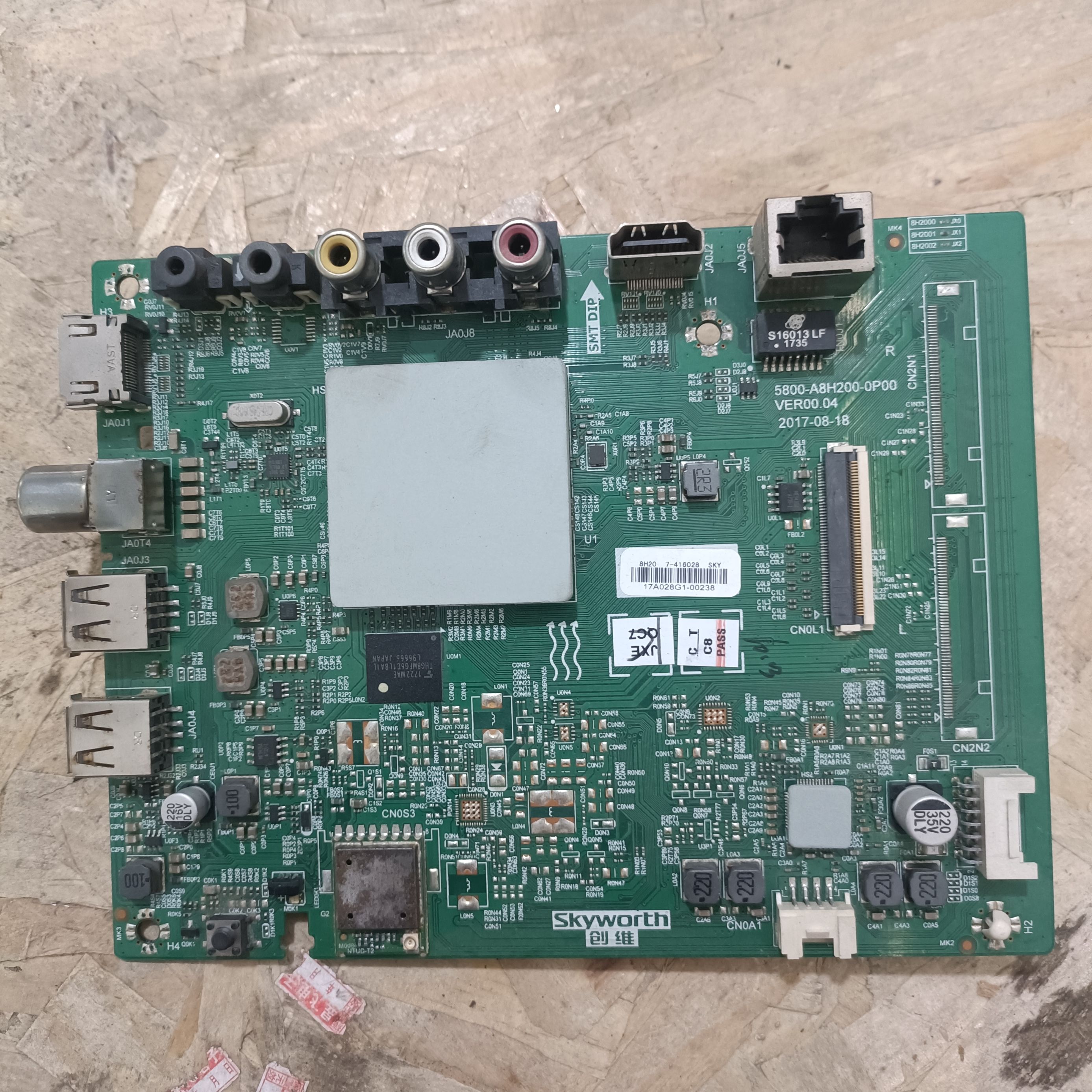 原装创维50G2A主板5800-A8H200-0P00屏SDL550WY(QD0-202)