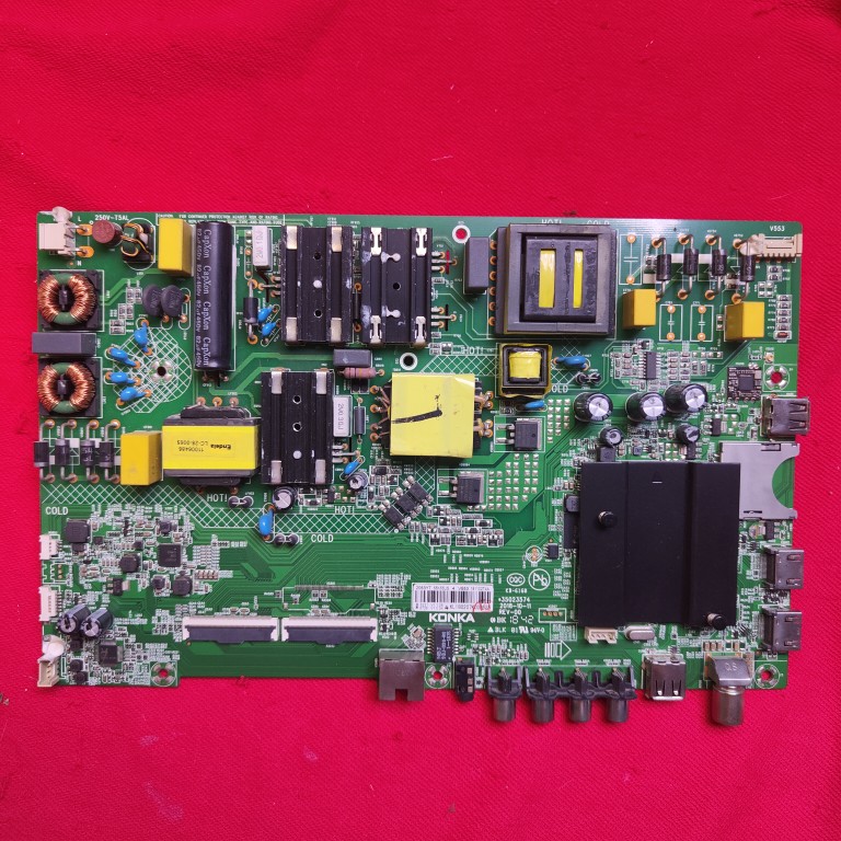 康佳LED55K55US 55K5100 B55U主板35023574配屏2053YT 72002053YT