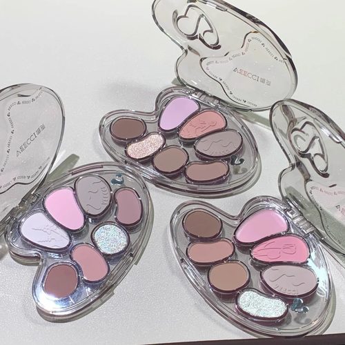 VEECCI唯资大艺术家七色眼影 盘综合盘大地色 哑光珠光日常D01d02