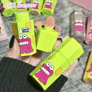 JILLLEEN蜡笔小新液体腮红液膨胀色提亮氛围感修容日常自然联名款