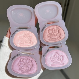 荔萌缎光腮红粉水光自然提亮多用粉紫色橄榄皮显白秋冬幻梦游乐园