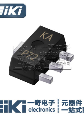 EiKi丨BSS87 丝印 KA SOT89-3 P沟道MOS管