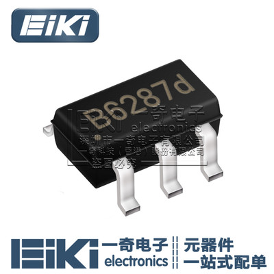 EiKi丨SDB628 丝印 B6287d SOT23-6 电源升压转换器IC