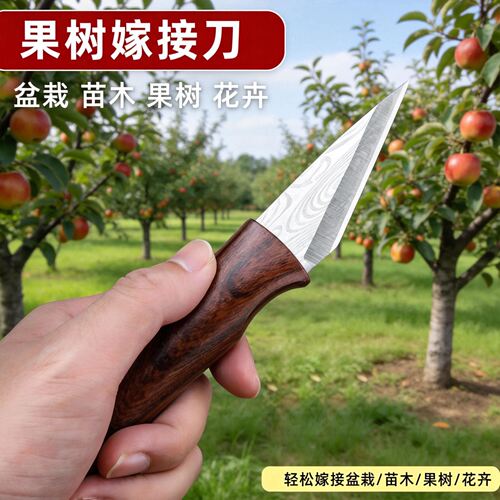 嫁接刀工具果树粗树芽接刀特种园艺嫁接修剪刀具锋利耐用好帮手