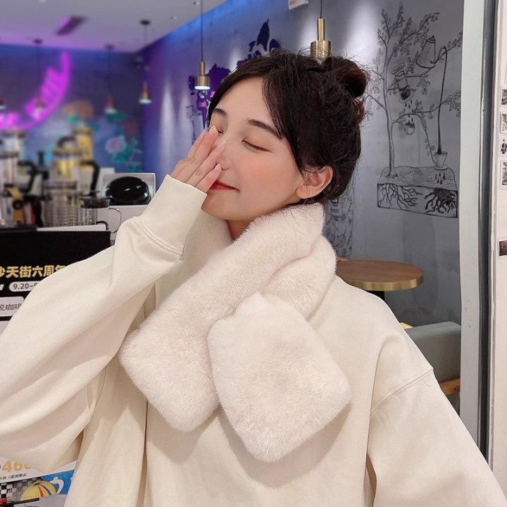 围巾女冬季韩版潮百搭保暖