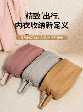 旅行便携内衣内裤袜子收纳袋行李箱用于干湿分离衣服整理分装包袋