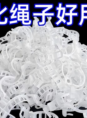 绿植果树植物固定夹卡扣藤蔓固定器秧苗爬藤支撑杆果蔬秧苗吊秧夹