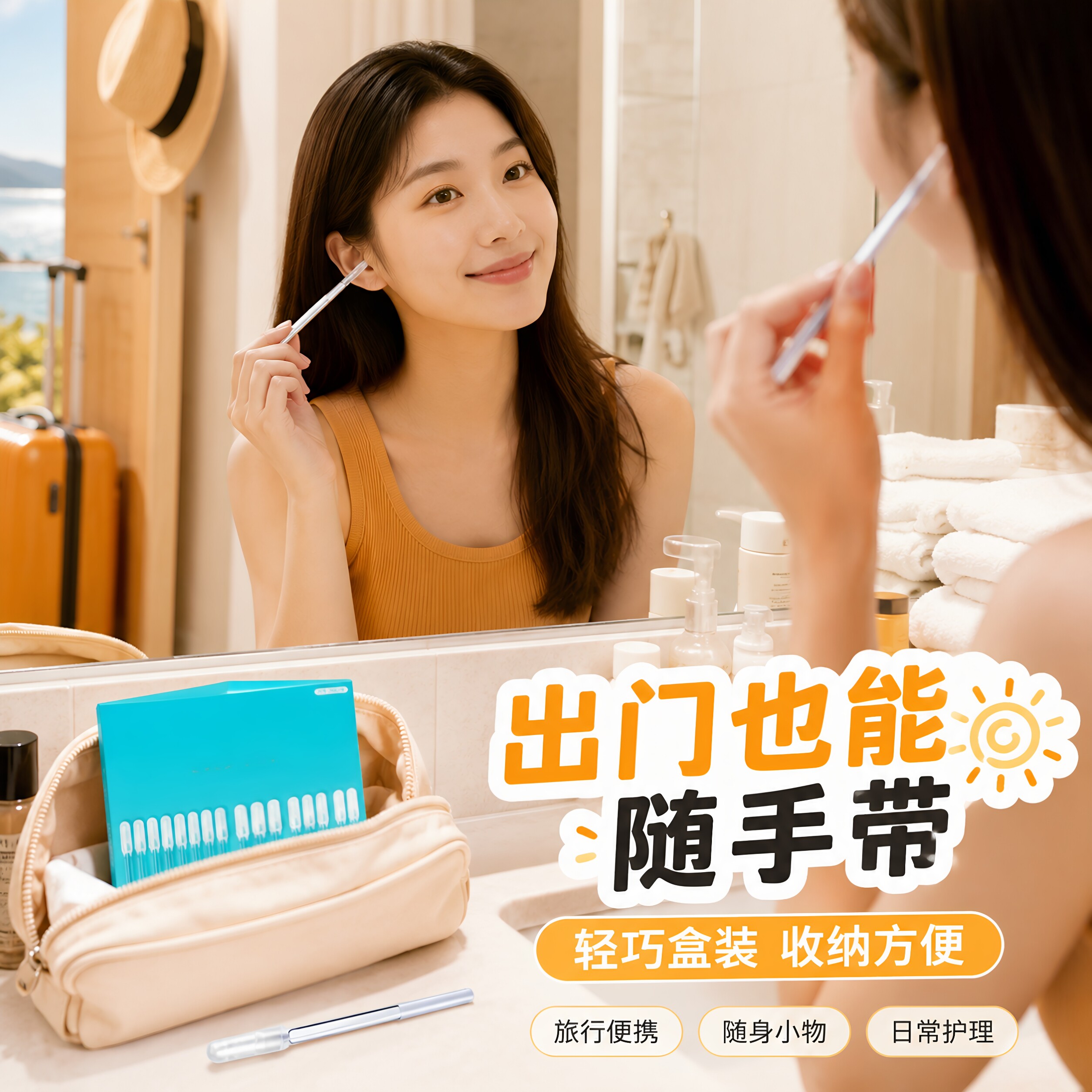 粘耳棒掏耳神器清洁挖掏耳勺粘性沾耳屎棒棉签发光挖耳成人掏耳朵
