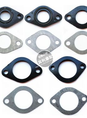 CG150/200/250踏板GY6助力弯梁70 90 110 125化油器隔热块/胶木垫