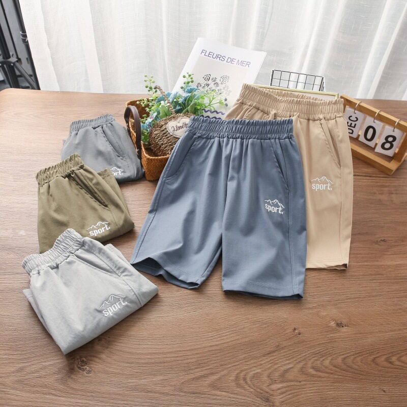 儿童短裤夏季2026新款裤子韩版中大童宽松薄款男童运动五分休闲裤