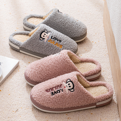 2025新款棉拖鞋大嘴猴防滑加厚底