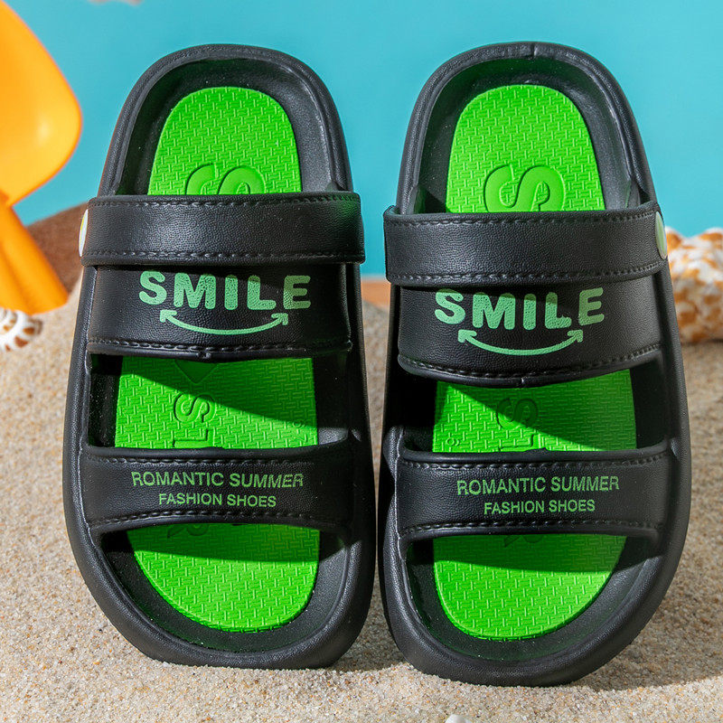 儿童凉鞋夏季男童女孩子EVA防滑防臭沙滩外穿凉拖鞋小中大童软底