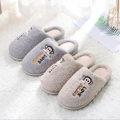 大嘴棉拖鞋秋冬季可爱保暖