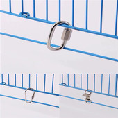 龙虾扣 锁鹦鹉防逃跑笼门锁 鹦鹉鸟笼锁扣 鹦鹉笼子扣门