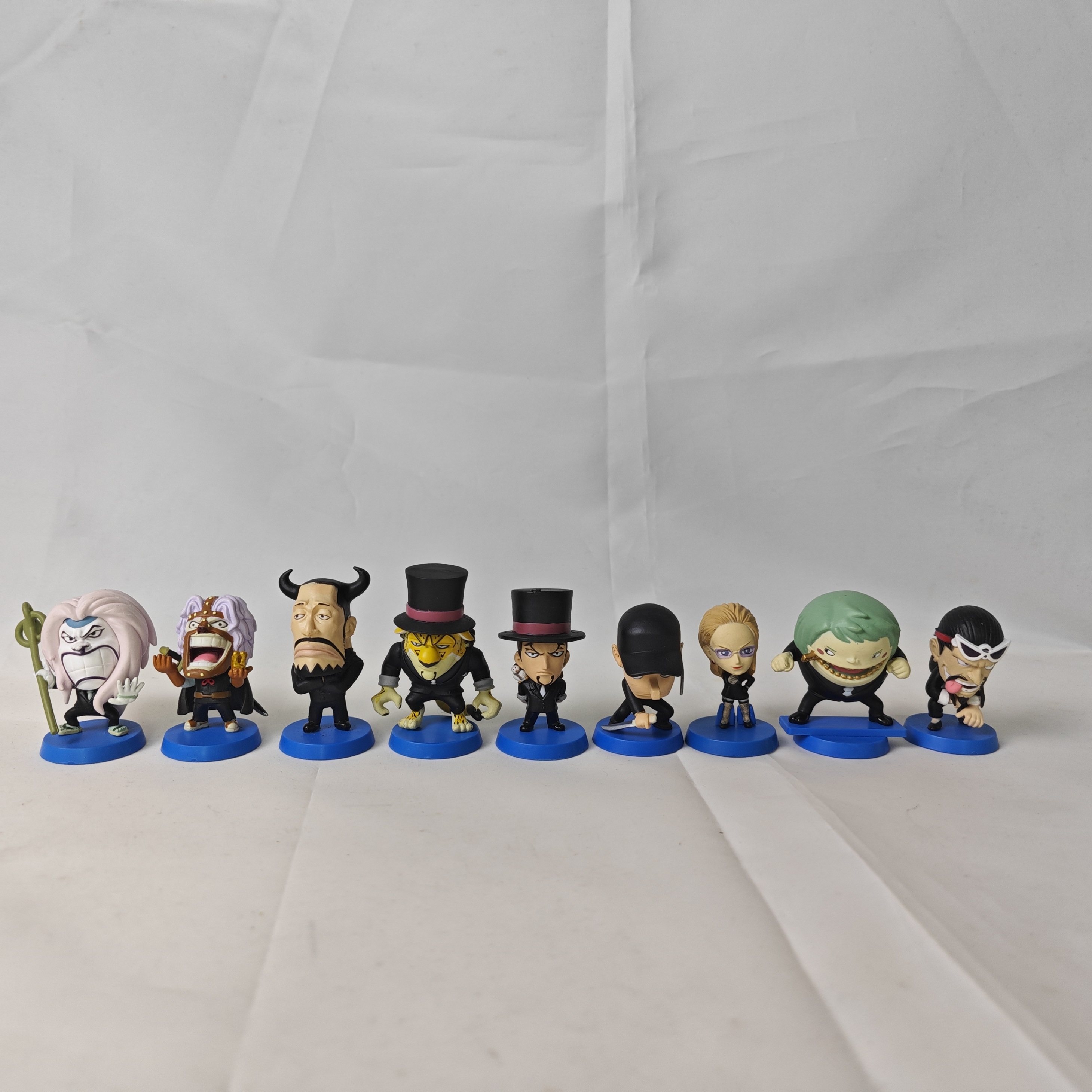 海贼王 mini cp9 路奇 卡莉法 卡库 斯潘达姆 偎取 正版手办 模型