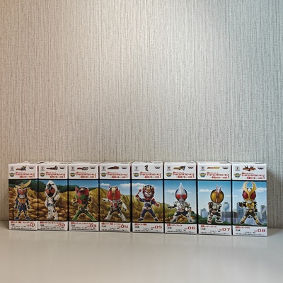 假面骑士wcf 铠武 555 agito blade 响鬼 电王 fourze 正版 手办