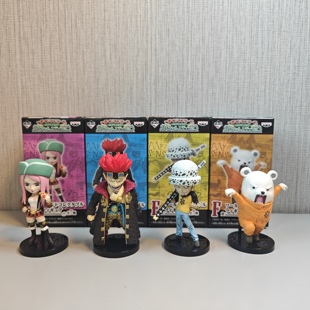 海贼王 wcf 一番赏 极恶的世代 基德 波尼 罗 贝波 正版手办 模型