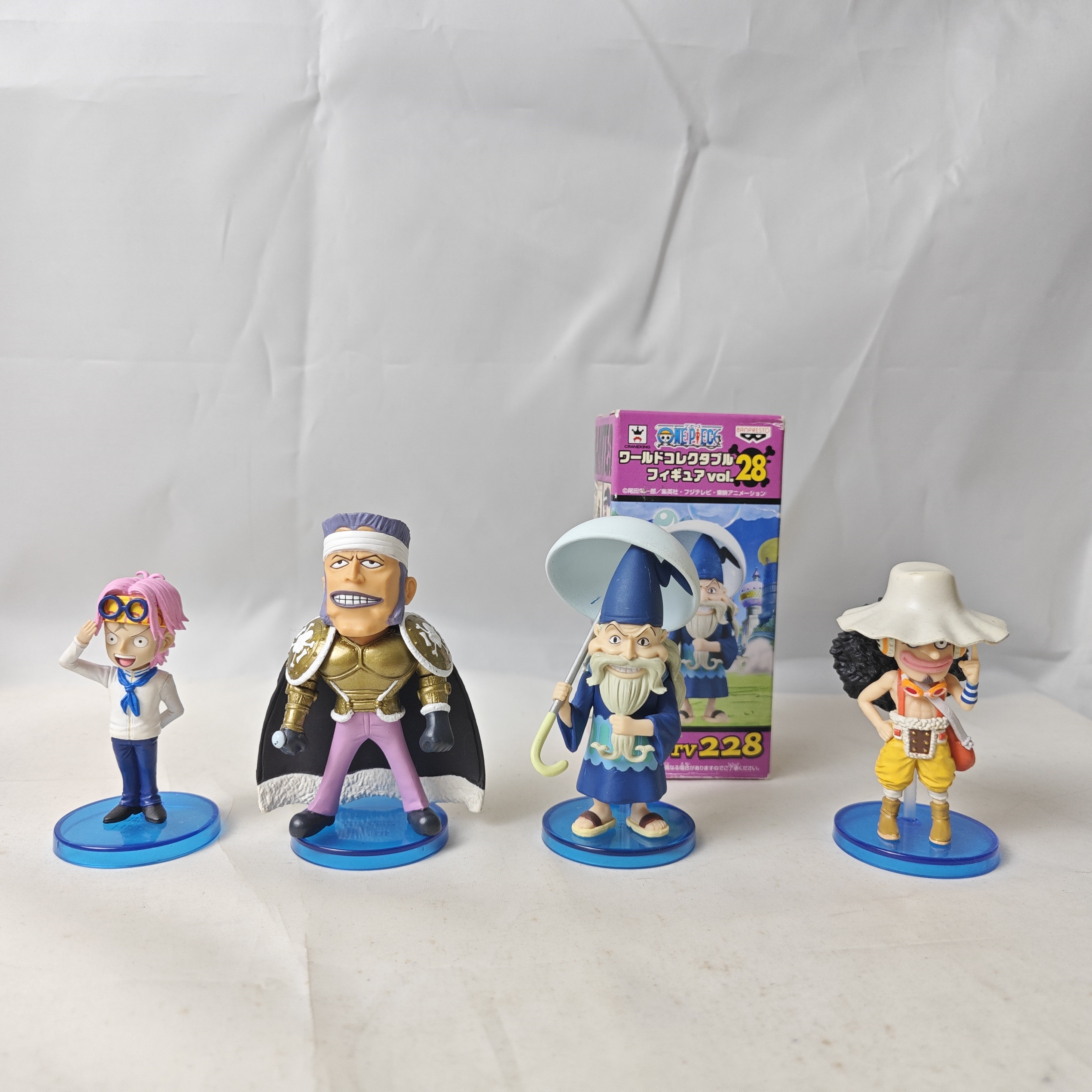 海贼王wcf 哈雷达 娜美师傅 克比 克利克 乌索普 两年后正版手办