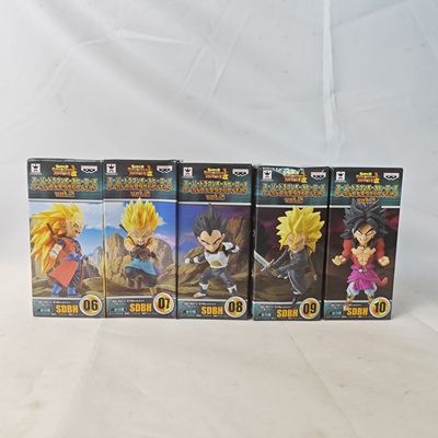 龙珠英雄 wcf 超三悟空 超四布罗利 贝吉塔 特兰克斯正版手办模型