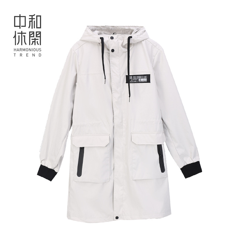 中和休闲连帽休闲外套男