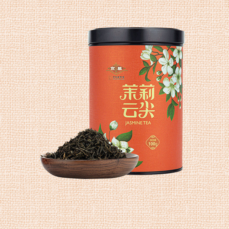 京华茶叶 茉莉云尖花茶特级罐装茉莉花茶100g怎么样,好用不?