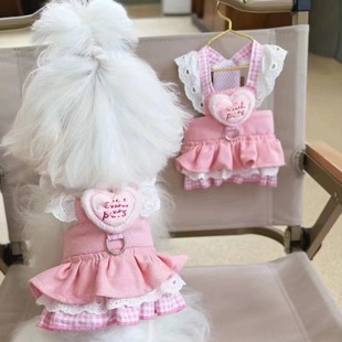 宠物狗狗衣服公主裙子小型犬泰迪比熊博美约克夏夏季薄款