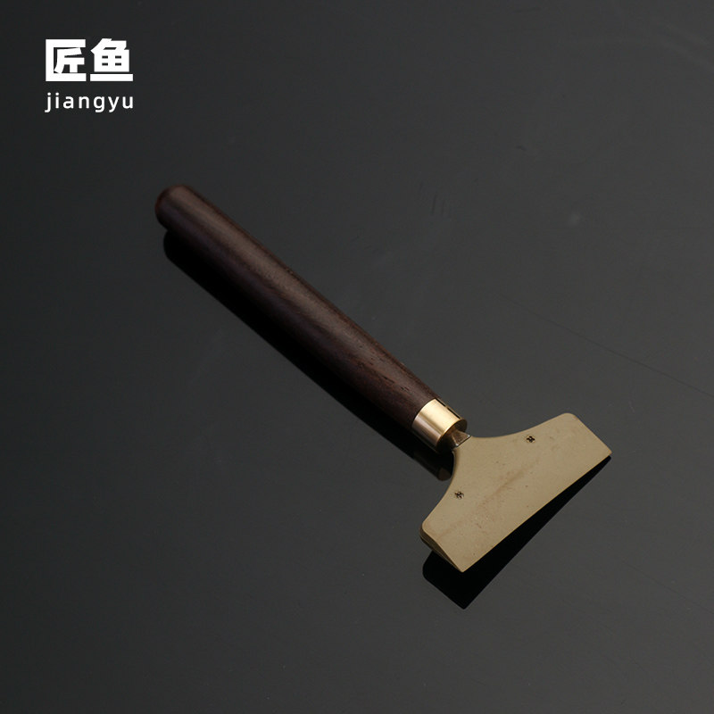 匠鱼功夫清洁刮子刮水大茶刮茶道环保茶盘扫刷茶渣茶水刷茶具配件