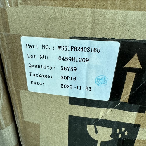 WS51F6240单片机 50片价 没有技术支持 全新