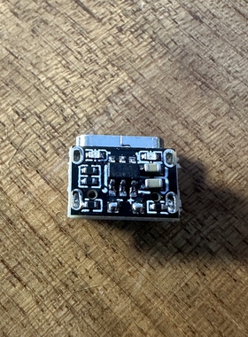 Mini USB充电模块 TP4057 带下拉支持CC供电 改装小电器供电